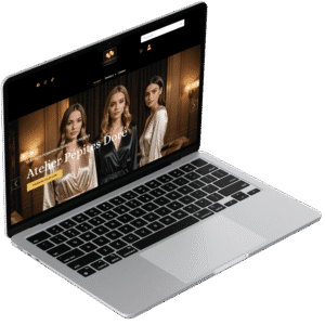 Atelier pépites doré - site e-commerce