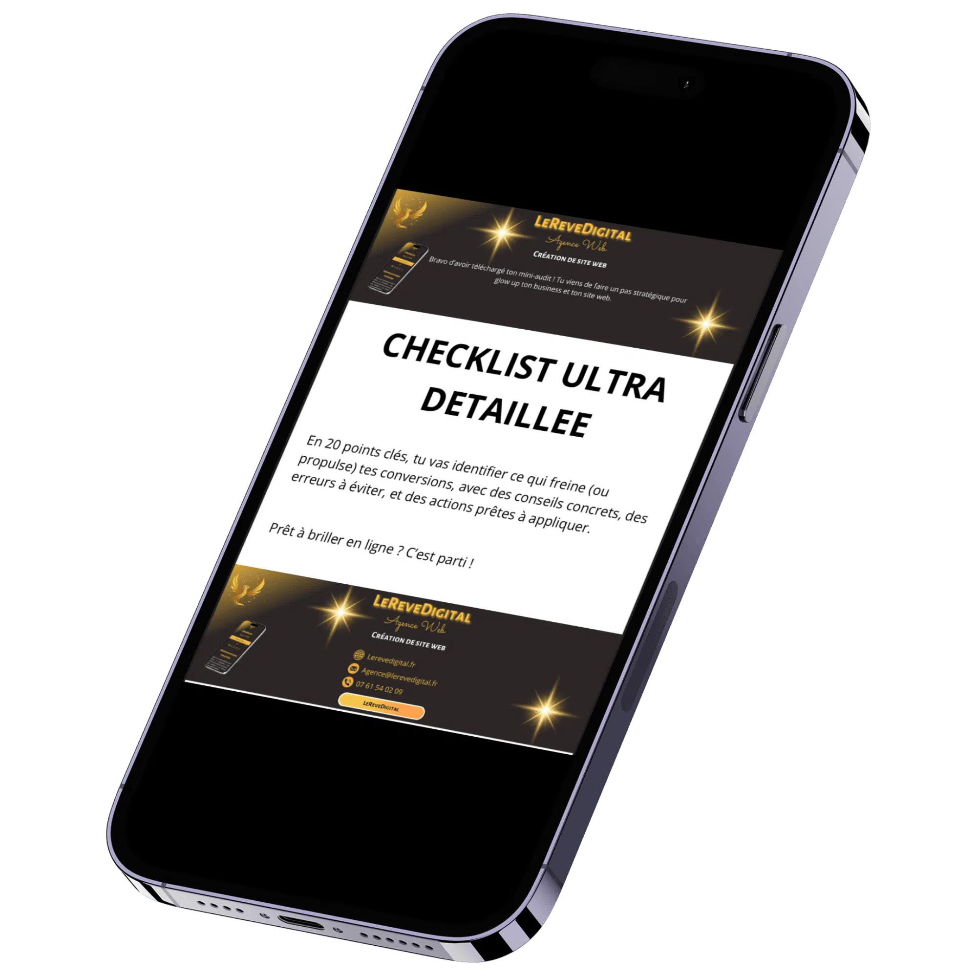 checklist complète pour améliorer son site web