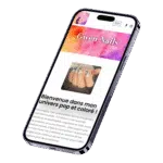 Prothésiste ongulaire - site 3 pages