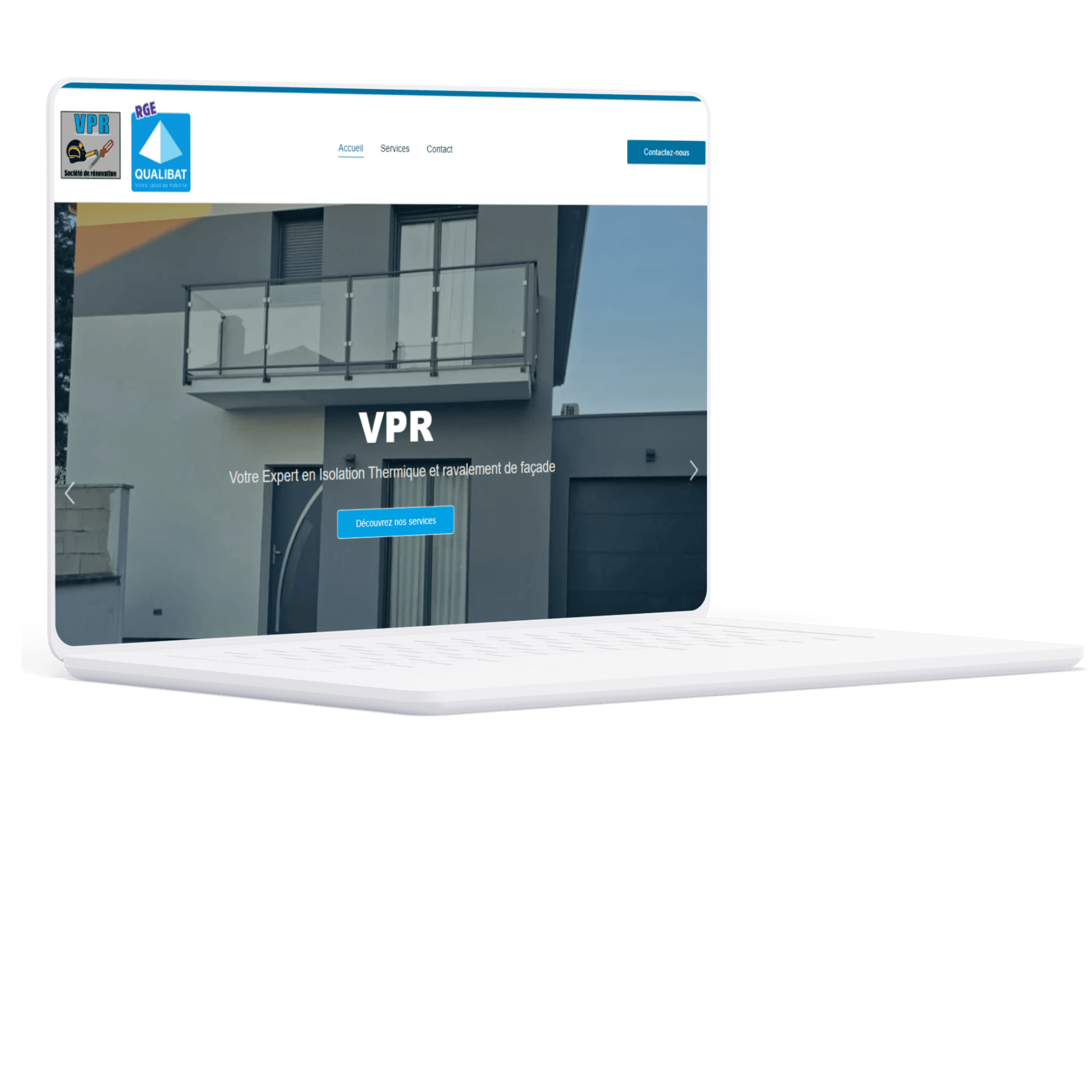 VPR rénovation énergétique - Site vitrine