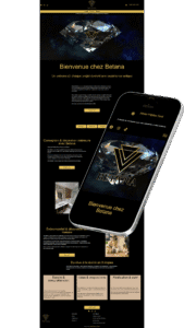 création de site internet haut de gamme - Betana décoration et rénovation
